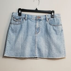 Tommy Hilfiger, Tommy Jeans Denim Mini Jean Skirt Juniors Size 11